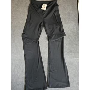 Baleaf Women's Bootcut Yoga Pants High Waist Workout Flare Leggings L Athleisure